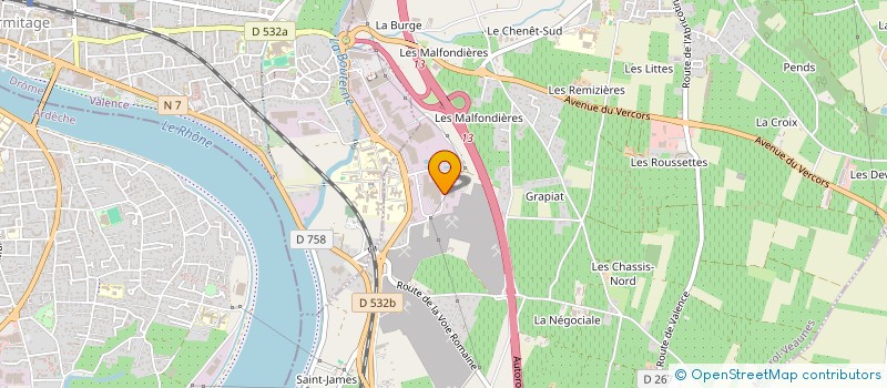 localisation de l'entreprise BENFLAG IMMO  MERCUROL-VEAUNES