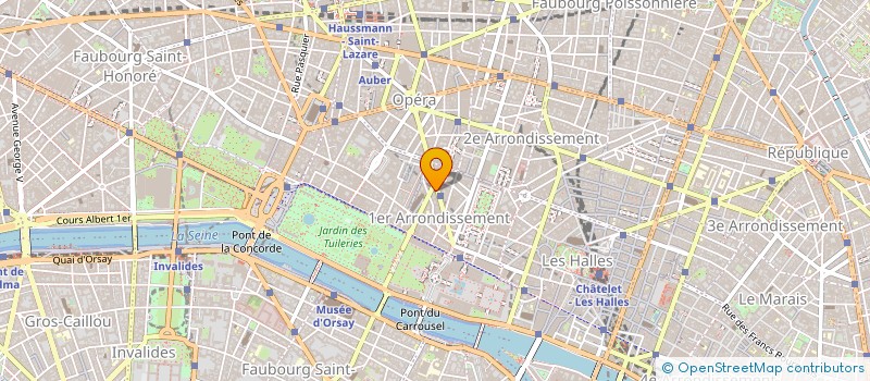 localisation de l'entreprise BENFORD LEMAITRE à PARIS