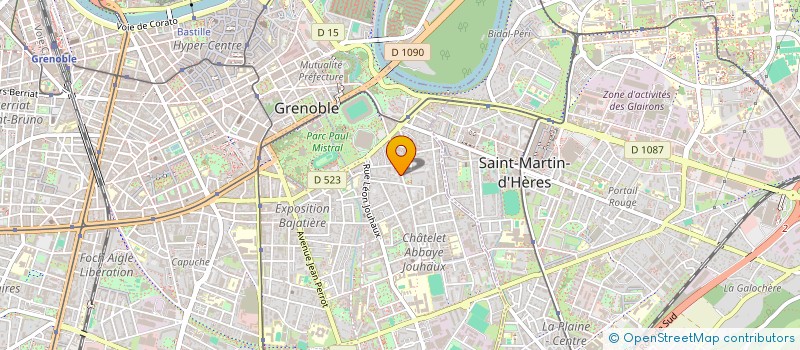 localisation de l'entreprise BENGALI  GRENOBLE