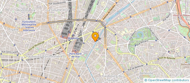 localisation de l'entreprise BENGAMI  PARIS