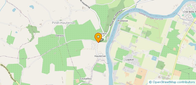 localisation de l'entreprise BENGAOUI ISSAM  PINEL-HAUTERIVE