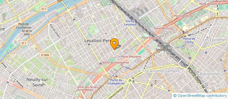 localisation de l'entreprise BENGARY  LEVALLOIS-PERRET