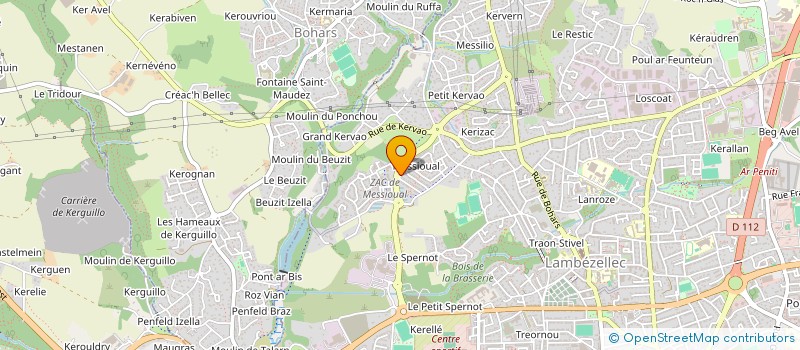 localisation de l'entreprise BENGHANEM ABDEL TAXI 70 à BREST