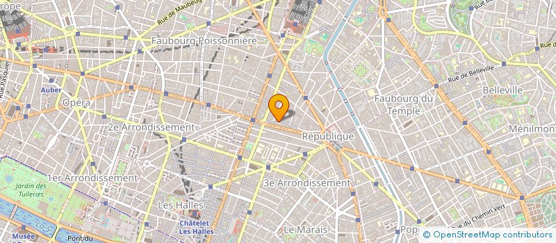 localisation de l'entreprise BENGHO à PARIS