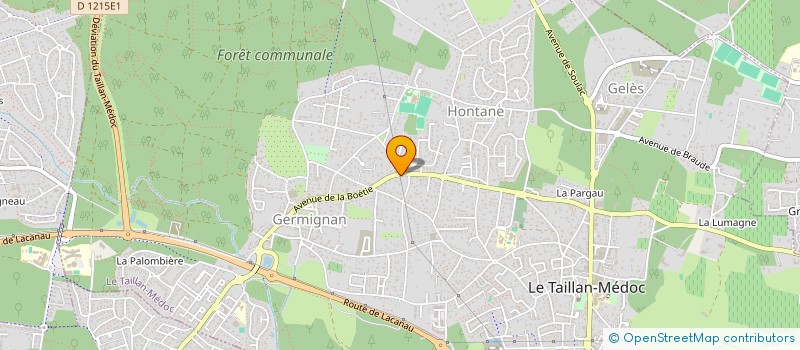 localisation de l'entreprise BENGIS  LE TAILLAN-MEDOC