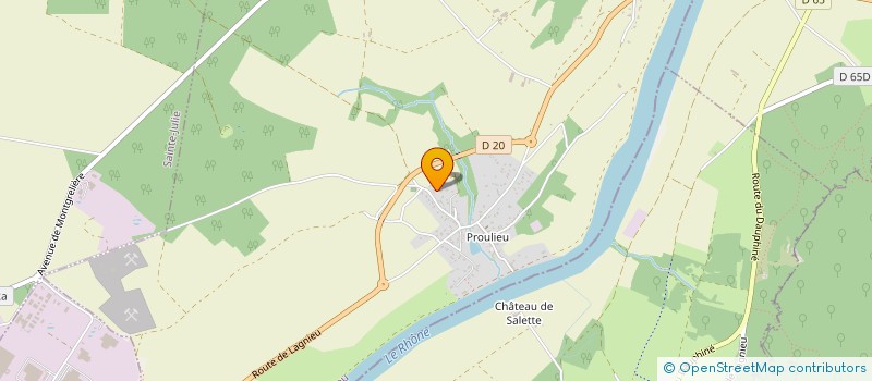 localisation de l'entreprise BENGO IMMO  LAGNIEU