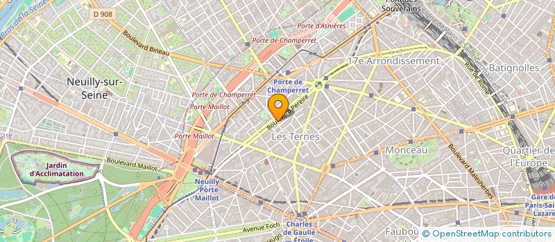 localisation de l'entreprise BENGT LINDSTROM SNC  PARIS