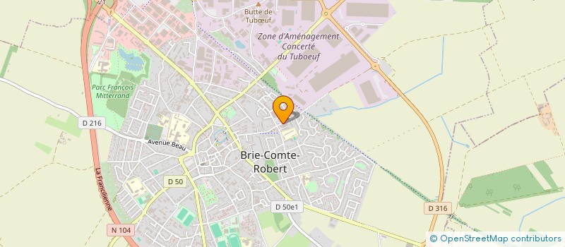 localisation de l'entreprise BENGUI PARA  SERVON