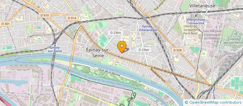 localisation de l'entreprise BENH'S DRIVING à EPINAY-SUR-SEINE