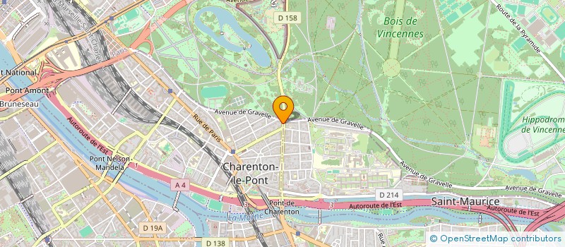 localisation de l'entreprise BENHA  CHARENTON LE PONT