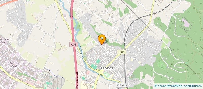 localisation de l'entreprise BENHALLAL INVEST à AIX-EN-PROVENCE