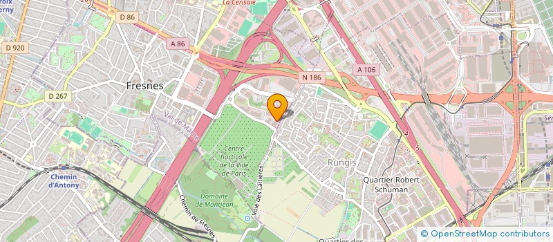 localisation de l'entreprise BENHAM SERVICES  FRESNES