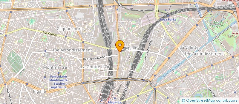 localisation de l'entreprise BENHAMOU B  PARIS