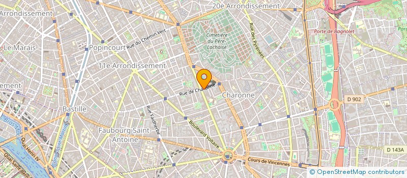 localisation de l'entreprise BENHAMOUDA A & BEN SALAH AHMED à PARIS