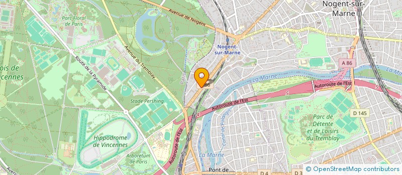 localisation de l'entreprise BENHAMS  NOGENT-SUR-MARNE