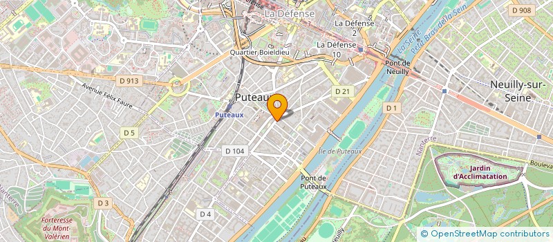 localisation de l'entreprise BENHAROCHE à PUTEAUX