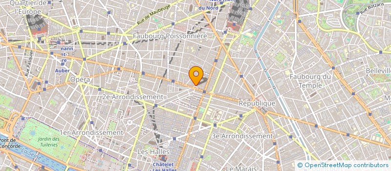 localisation de l'entreprise BENI DOUALA  PARIS