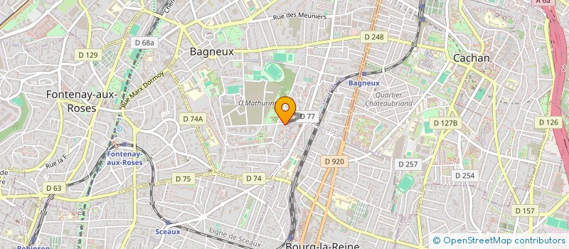 localisation de l'entreprise BENI NETTOYAGE à BAGNEUX