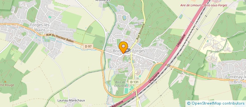 localisation de l'entreprise BENI-SAF à BRIIS-SOUS-FORGES
