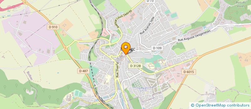 localisation de l'entreprise BENI SNASSEN à BOLBEC