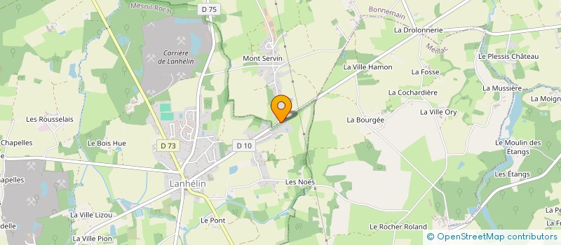 localisation de l'entreprise BENIC-LEGOUT  MESNIL-ROC'H