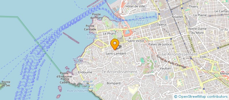 localisation de l'entreprise BENICHOU  MARSEILLE