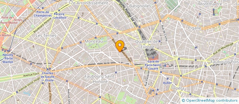 localisation de l'entreprise BENICHOU & RONTCHEVSKY  PARIS