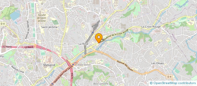 localisation de l'entreprise BENICHOU SCM MICHEL ABETTAN à MARSEILLE