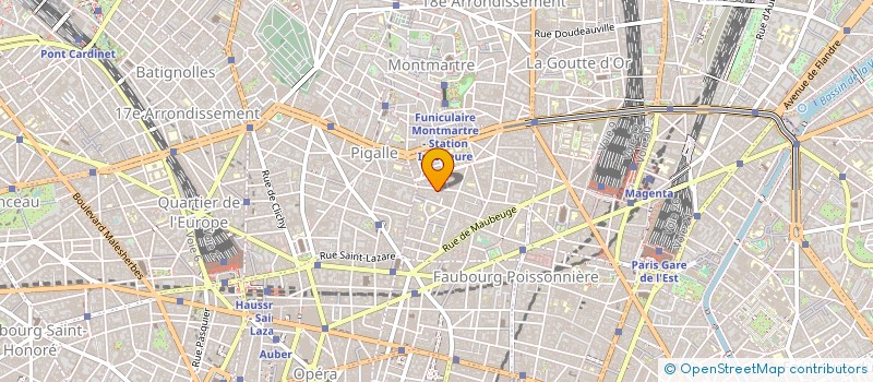 localisation de l'entreprise BENICIO & FROUIN SARL  PARIS