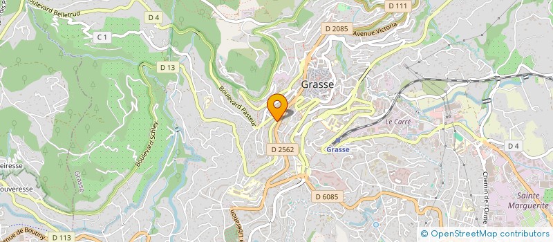 localisation de l'entreprise BENIDIR à GRASSE