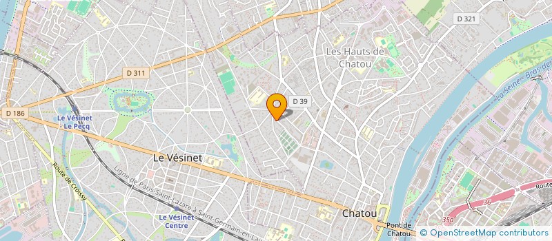 localisation de l'entreprise BENIDIR AHMED BENIDIR HOCINE à CHATOU