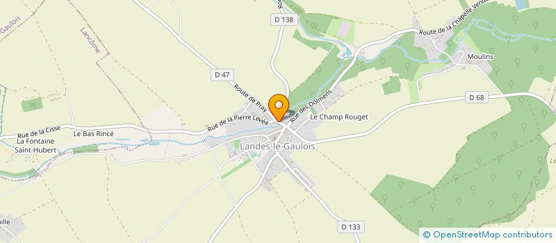 localisation de l'entreprise BENIER  LANDES-LE-GAULOIS