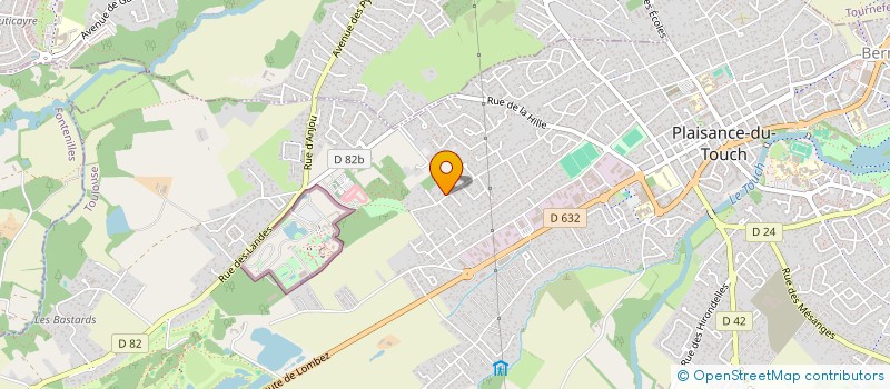 localisation de l'entreprise BENILOCS  PLAISANCE-DU-TOUCH