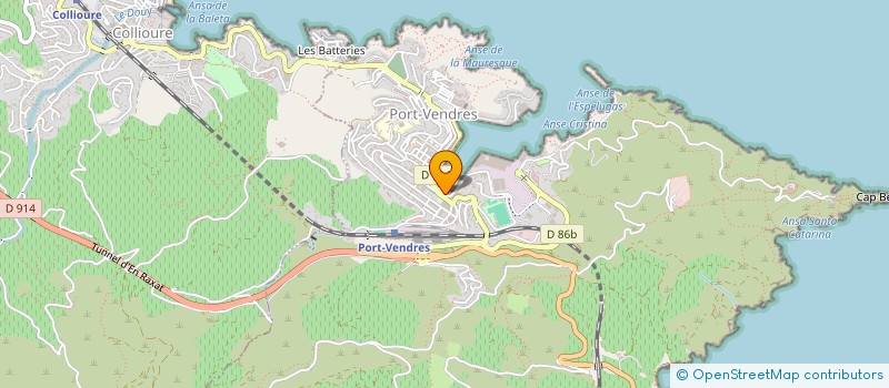 localisation de l'entreprise BENIMADI à PORT-VENDRES