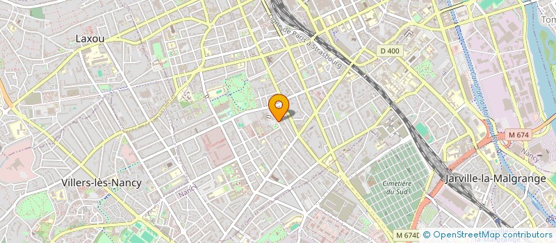 localisation de l'entreprise BENINGER FRANCK  NANCY