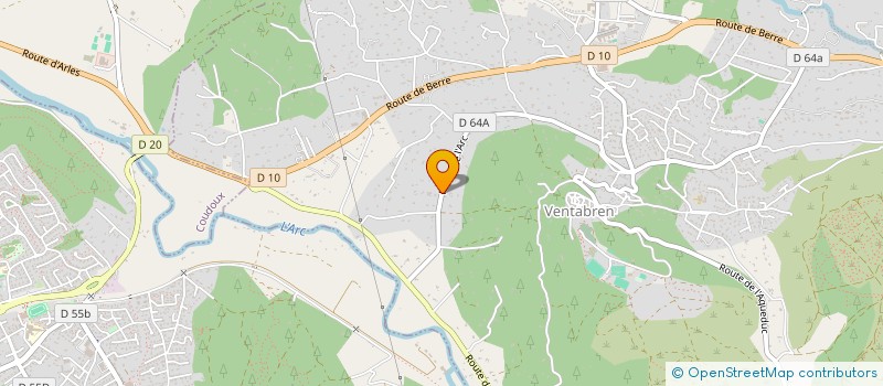 localisation de l'entreprise BENIR SPORT DEVELOPPEMENT  VENTABREN