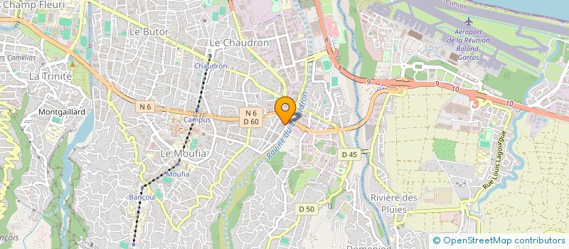 localisation de l'entreprise BENIRBEN à SAINT-DENIS