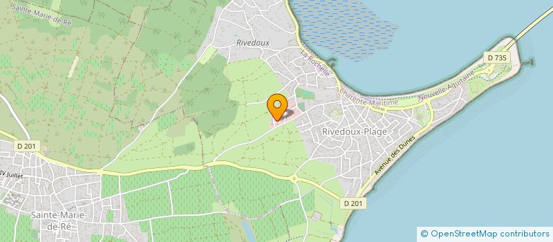 localisation de l'entreprise BENIS  RIVEDOUX-PLAGE