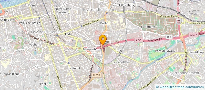 localisation de l'entreprise BENISON MED à MARSEILLE
