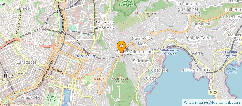 localisation de l'entreprise BENISTA CONCEPT à NICE