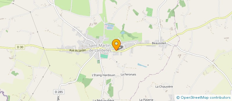 localisation de l'entreprise BENIT  SAINT-HILAIRE-DU-HARCOUET