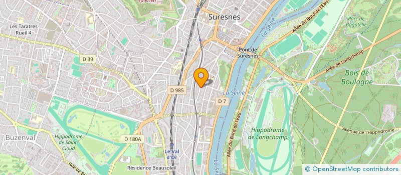localisation de l'entreprise BENITO à SURESNES