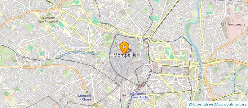 localisation de l'entreprise BENITO & BUBLE à MONTPELLIER