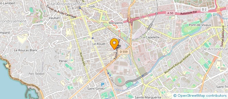 localisation de l'entreprise BENITTAH Y ET VAKNIN M à MARSEILLE