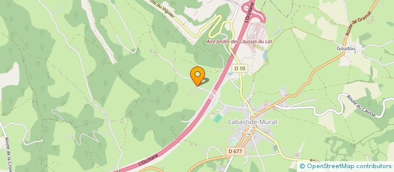 localisation de l'entreprise BENIVES  COEUR DE CAUSSE