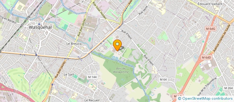 localisation de l'entreprise BENJAFIL à CROIX