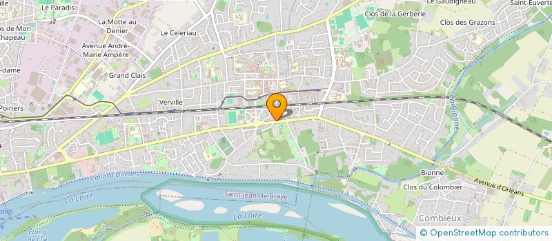 localisation de l'entreprise BENJALEX à SAINT-JEAN-DE-BRAYE