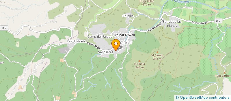 localisation de l'entreprise BENJAMIJN HOLDING  MONTAURIOL