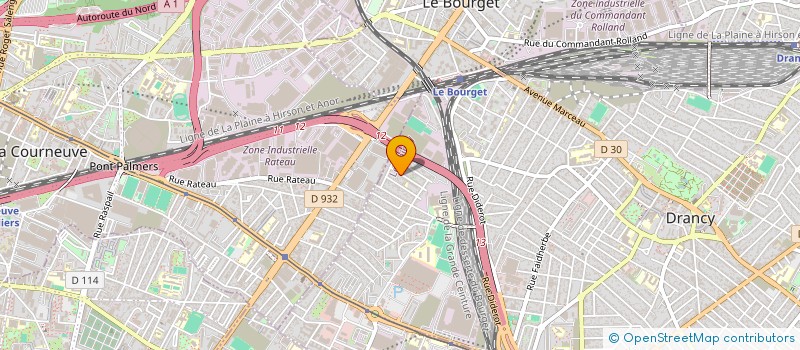 localisation de l'entreprise BENJAMIN  DRANCY