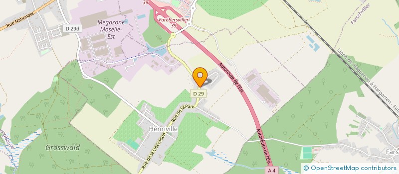 localisation de l'entreprise BENJAMIN  HENRIVILLE